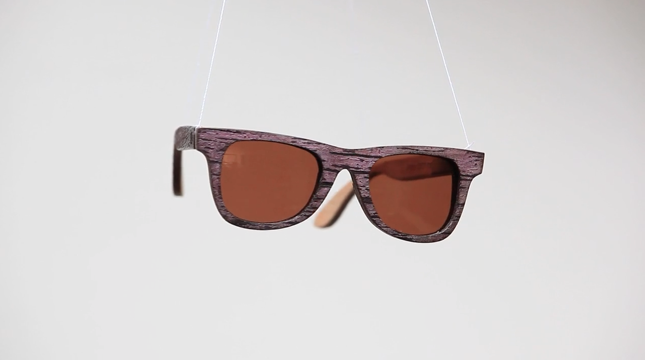 Zura : des lunettes en bois de fûts de chêne