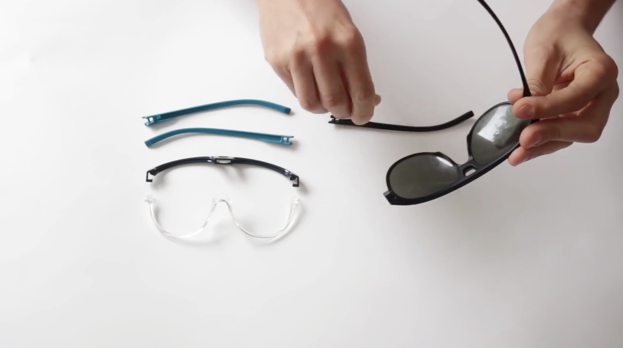 NOGS : un concept ingénieux de lunettes modulables