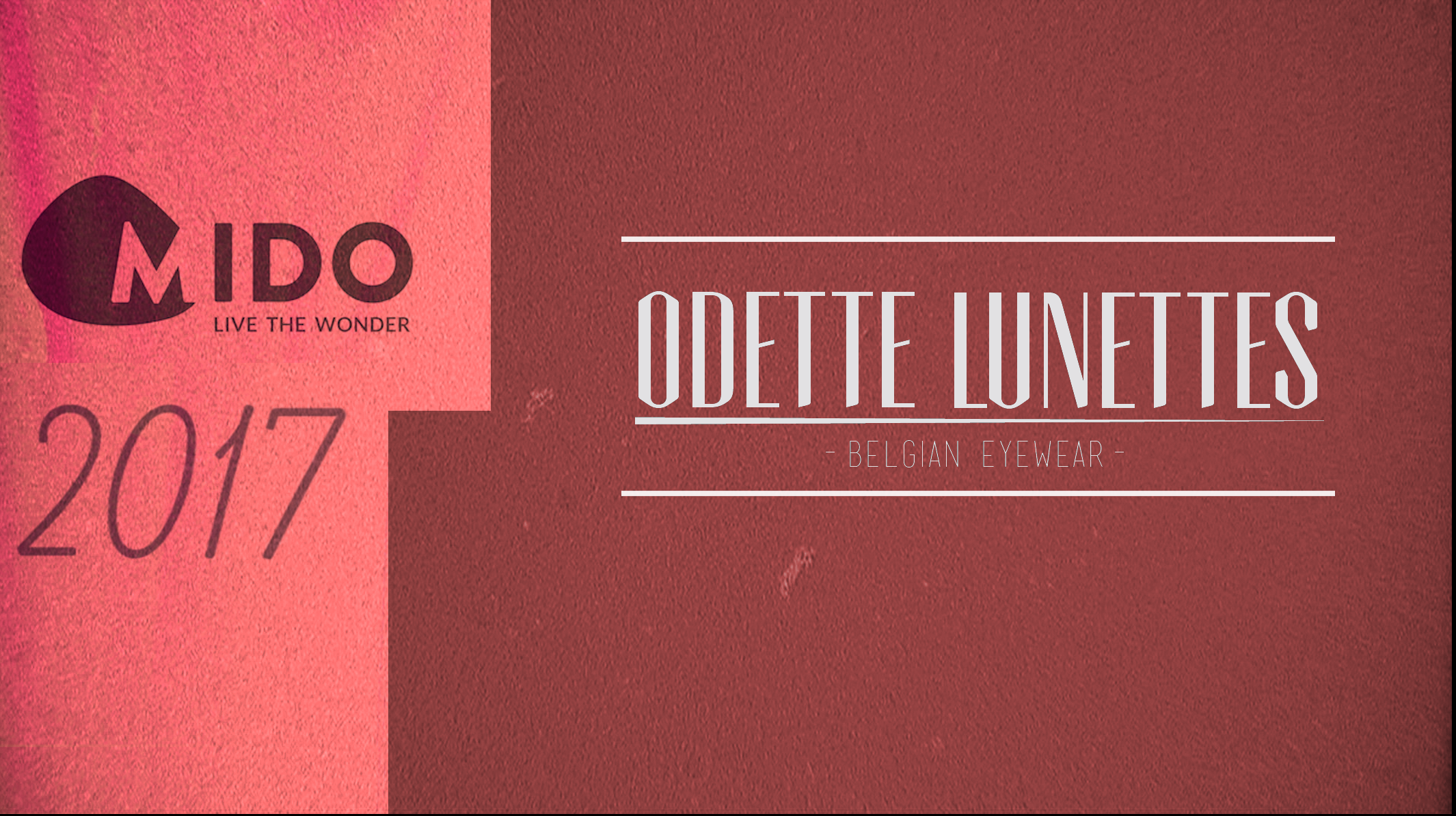 Vu au Mido (2/5) : Odette Lunettes