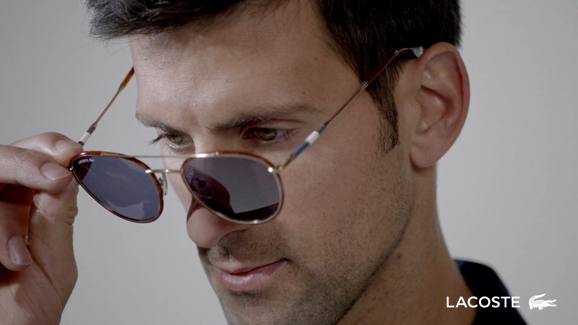 Lacoste : "Djoko", l'oeil du croco